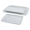 Bia Cordon Bleu 3-piece, Vail Rectangular Platter Set, Rectangular Platter, 10.375", Rectangular Platter, 13", Recta In White