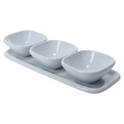 Bia Cordon Bleu 4-piece, Impulse Dip Set, White In Blue