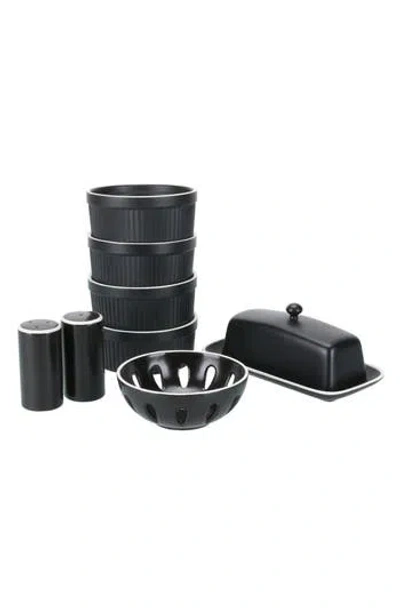Bia Cordon Bleu 7-piece Tabletop Ceramic Set In Animal Print