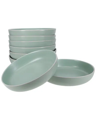Bia Cordon Bleu 8pc Tempo Dinner Bowl In Green