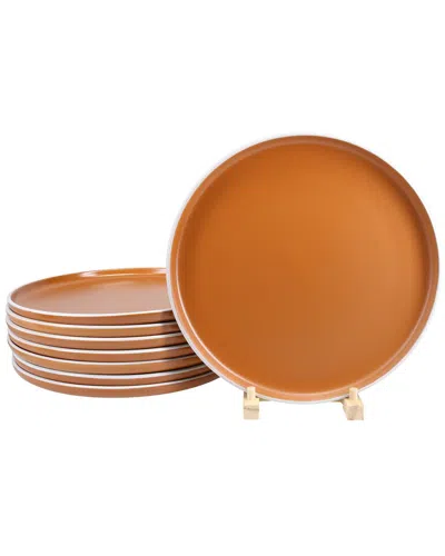 Bia Cordon Bleu 8pc Tempo Dinner Plate In Brown