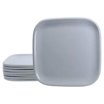 Bia Cordon Bleu 8-piece, Impulse Square Dinner Plates, 10.23", White