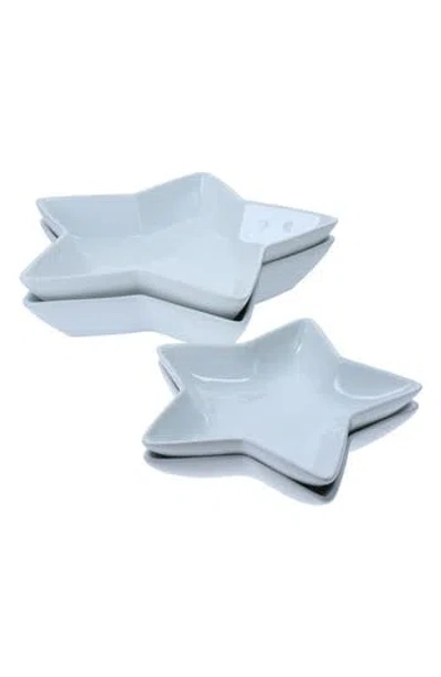 Bia Cordon Bleu Assorted 4-piece Star Bowls In White