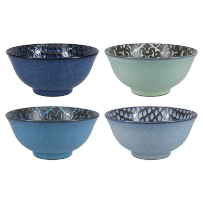 Bia Cordon Bleu Assorted Albin 24 Ounce Bowls In Blue;black