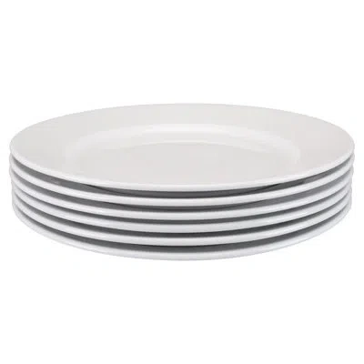 Bia Cordon Bleu Bistro Porcelain Charger Plates In White