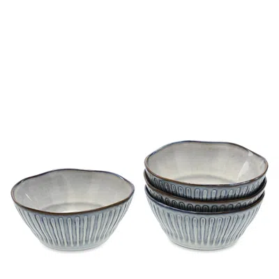 Bia Cordon Bleu Colonnade Cereal Bowls, Set Of 4 In Cream