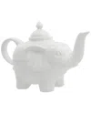 Bia Cordon Bleu Elephant Teapot In White