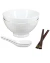 Bia Cordon Bleu Noodles-2-go Gift Box Set In White