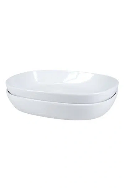 Bia Cordon Bleu Oslo Set Of 2 Oblong Baking Dishes In White