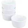 Bia Cordon Bleu Oslo Set Of 4 Ramekins In White