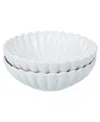 Bia Cordon Bleu Set Of 2 Petal Serving Bowls