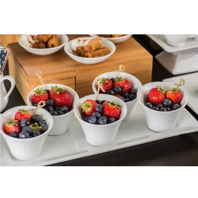 Bia Cordon Bleu Porcelain 4oz Mini Bowls In White