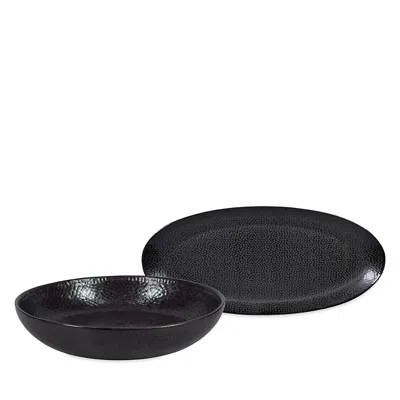 Bia Cordon Bleu Serene 2-piece Serve Set In Black