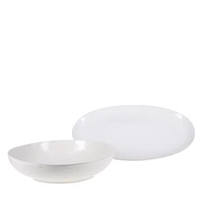 Bia Cordon Bleu Serene 2-piece Serve Set In Crème