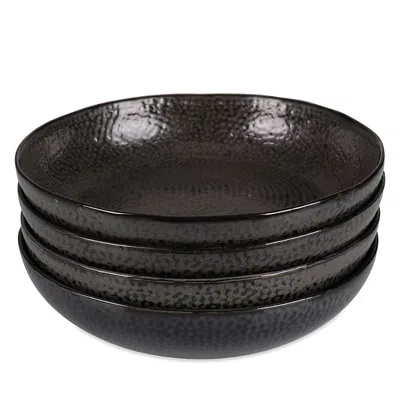 Bia Cordon Bleu Serene Pasta Bowls, Set Of 4 In Black