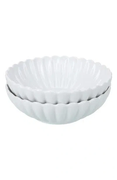 BIA CORDON BLEU BIA CORDON BLEU SET OF 2 PETAL SERVING BOWLS
