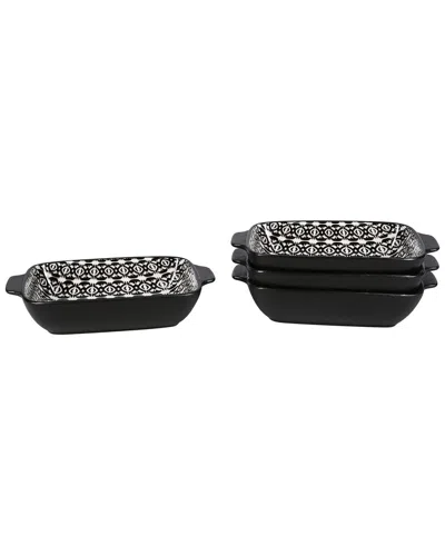 Bia Cordon Bleu Set Of 4 Bali Sand Rectangular Bakers