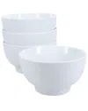 Bia Cordon Bleu Set Of 4 Bowls In White