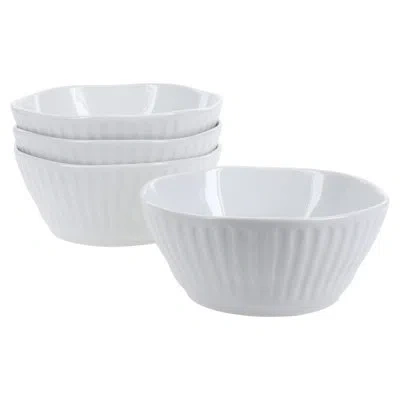 Bia Cordon Bleu Set Of 4, Cereal Bowls In White