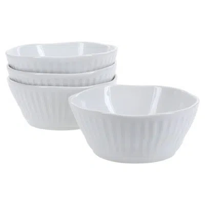 Bia Cordon Bleu Set Of 4, Fruit Bowls In White