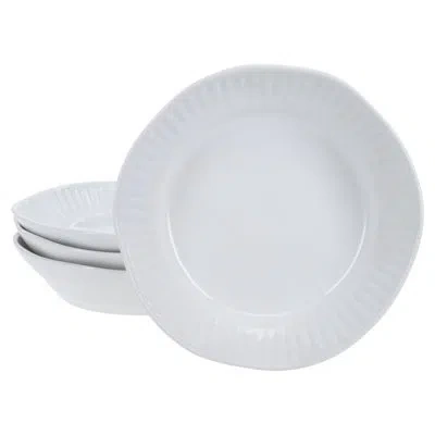 Bia Cordon Bleu Set Of 4, Pasta Bowls In White