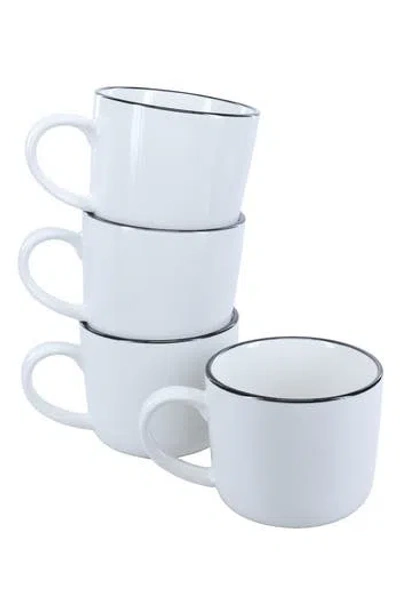 Bia Cordon Bleu Set Of 4 Silhouette Mugs In Animal Print