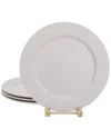 Bia Cordon Bleu Set Of 4 Sunray Dinner Plates In White