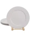 Bia Cordon Bleu Set Of 4 Sunray Salad Plates In White