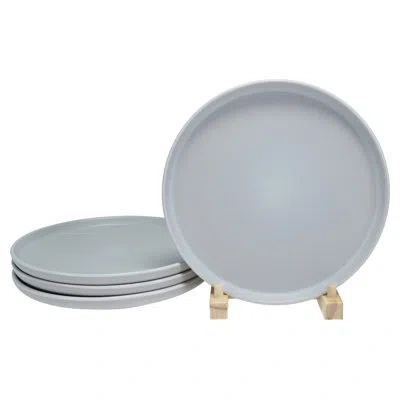 Bia Cordon Bleu Set Of 4, Tempo Salad Plates, 7.75", Stone In Gray