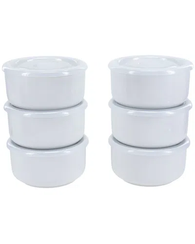Bia Cordon Bleu Set Of 6 Small Bowls In White