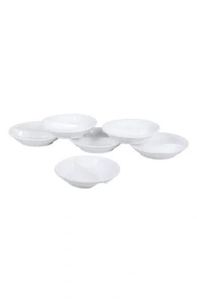 Bia Cordon Bleu Set Of 6 Ying Yang Bowls In White