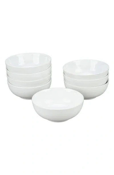 Bia Cordon Bleu Set Of 8 Chowder Bowls In White