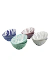 Bia Cordon Bleu Sonata 4-piece Assorted Ceramic Bowl Set In Multi
