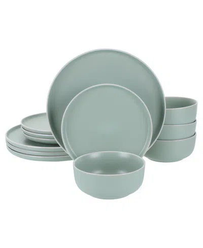 Bia Cordon Bleu Tempo, 12-piece Dinnerware Set, Service For 4 In Sage