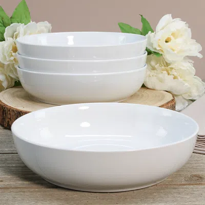 Bia Cordon Bleu White Porcelain Whatever Bowls, Set Of 4