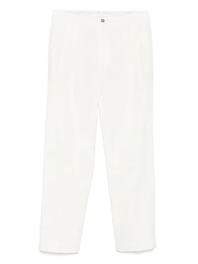 Biagio Santaniello Clark Trousers In White