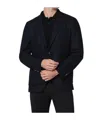 Biagio Santaniello Long-sleeved Suit Jacket In Black
