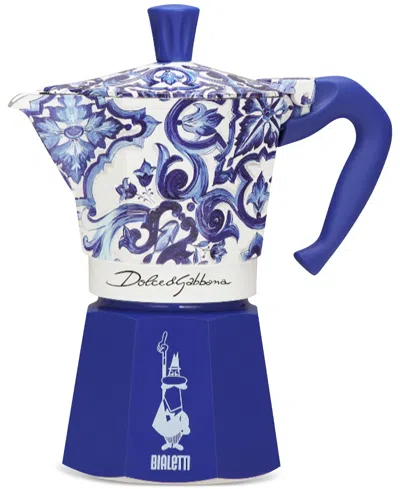 BIALETTI DOLCE&GABBANA MOKA MACHINE 6-CUP COFFEE MAKER