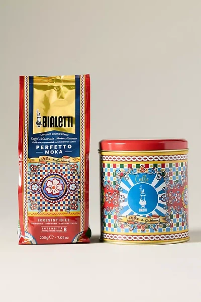 Bialetti Dolce & Gabbana Coffee Tin In Multi