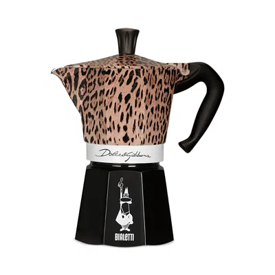 Bialetti Dolce & Gabbana Moka Coffee Maker, 6-cup In Leopardo