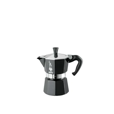 Bialetti Italian Coffee Pot  Moka Express Black Aluminium 6 Cups Gbby2