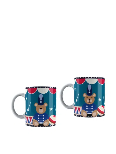 Bialetti Joyful Memories Mugs (set Of Two) In Multi