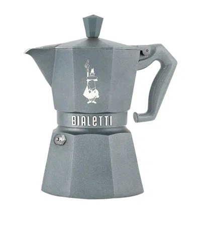 Bialetti Moka Exclusive Induction Octagonal Espresso Maker In Gray