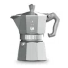 Bialetti Moka Express Lasered-alfonso Coffee Maker (187g) In Silver