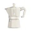 Bialetti Moka Express 3 Cup Stovetop Espresso Maker In White
