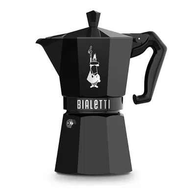 Bialetti Moka Express 6 Cup Stovetop Espresso Maker In Black