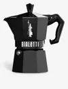 Bialetti Moka Express Exclusive Three-cup Aluminium Espresso Maker In Black