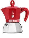 Bialetti Moka Induction Alfonso-print Coffee Maker (124g) In Red
