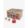 Bialetti Dolce And Gabanna Set 2 Cup Moka With 2 Cups And Gold-tone Stirrers In Multi