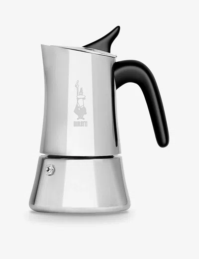 Bialetti Moon Exclusive Four-cup Stainless-steel Coffee Maker In Silver